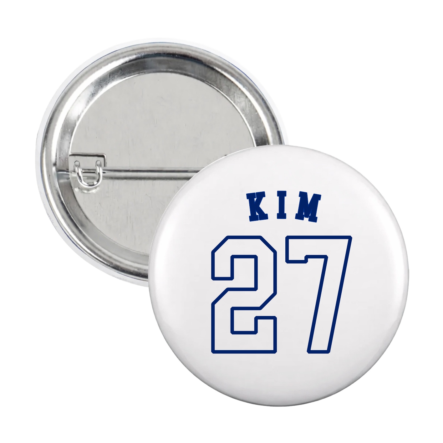 Game Day Button — Shirsey Arch in White