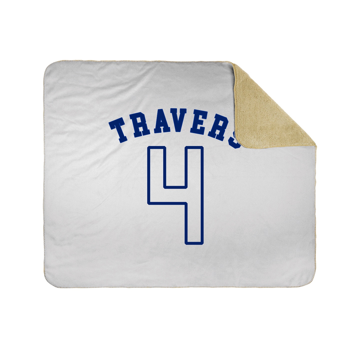 Throw Blanket — Shirsey Arch in White
