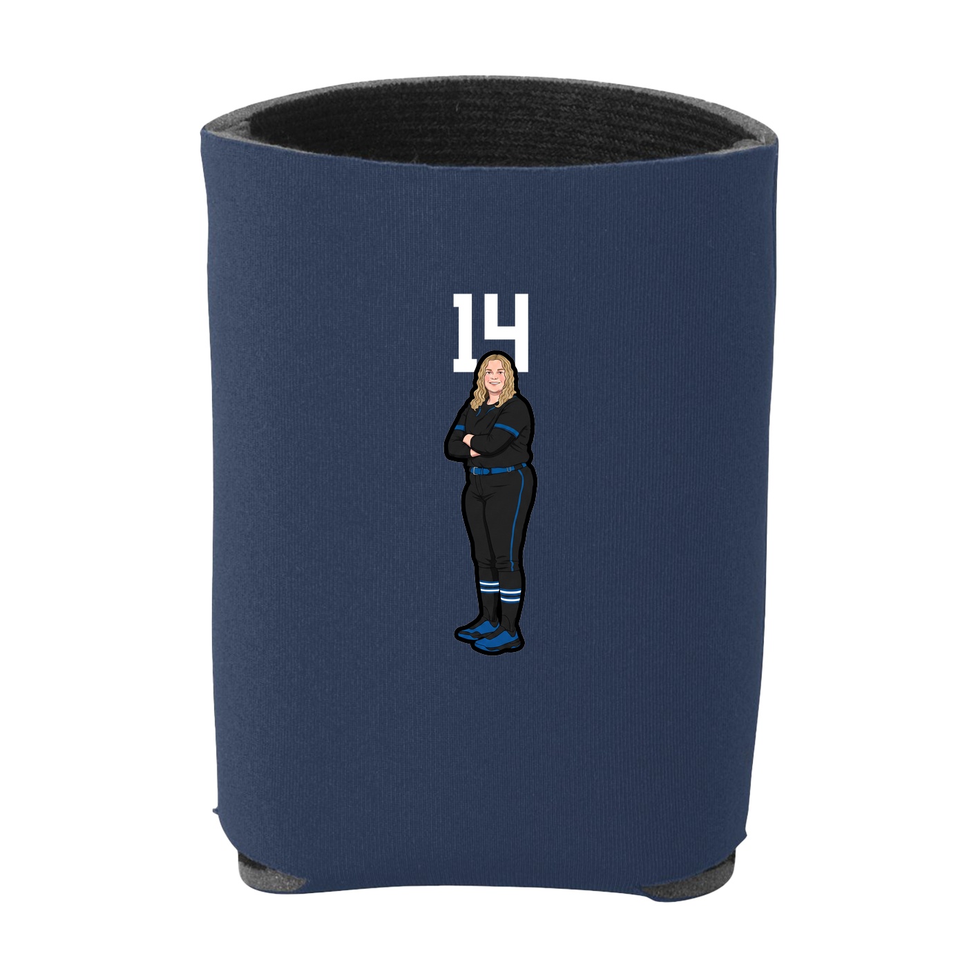 Can Holder — Number Top in Navy