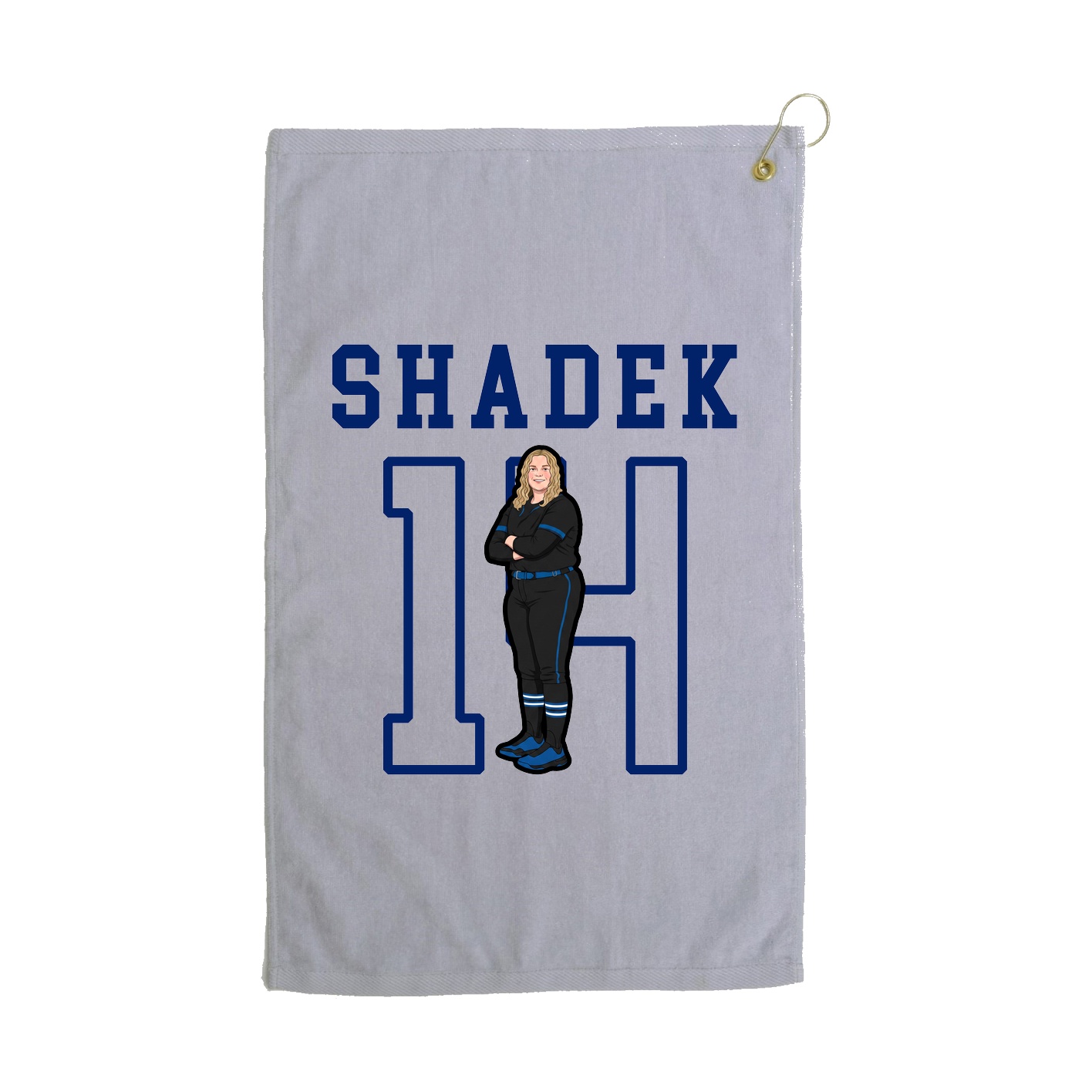 Golf Towel — Shirsey in Grey