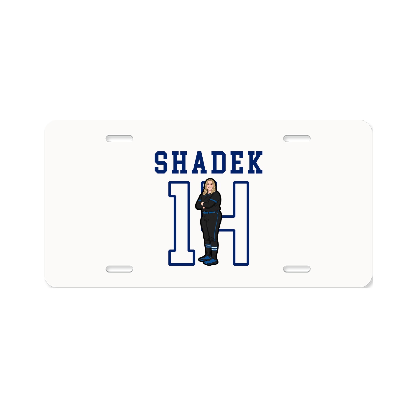 License Plate — Shirsey in Classic