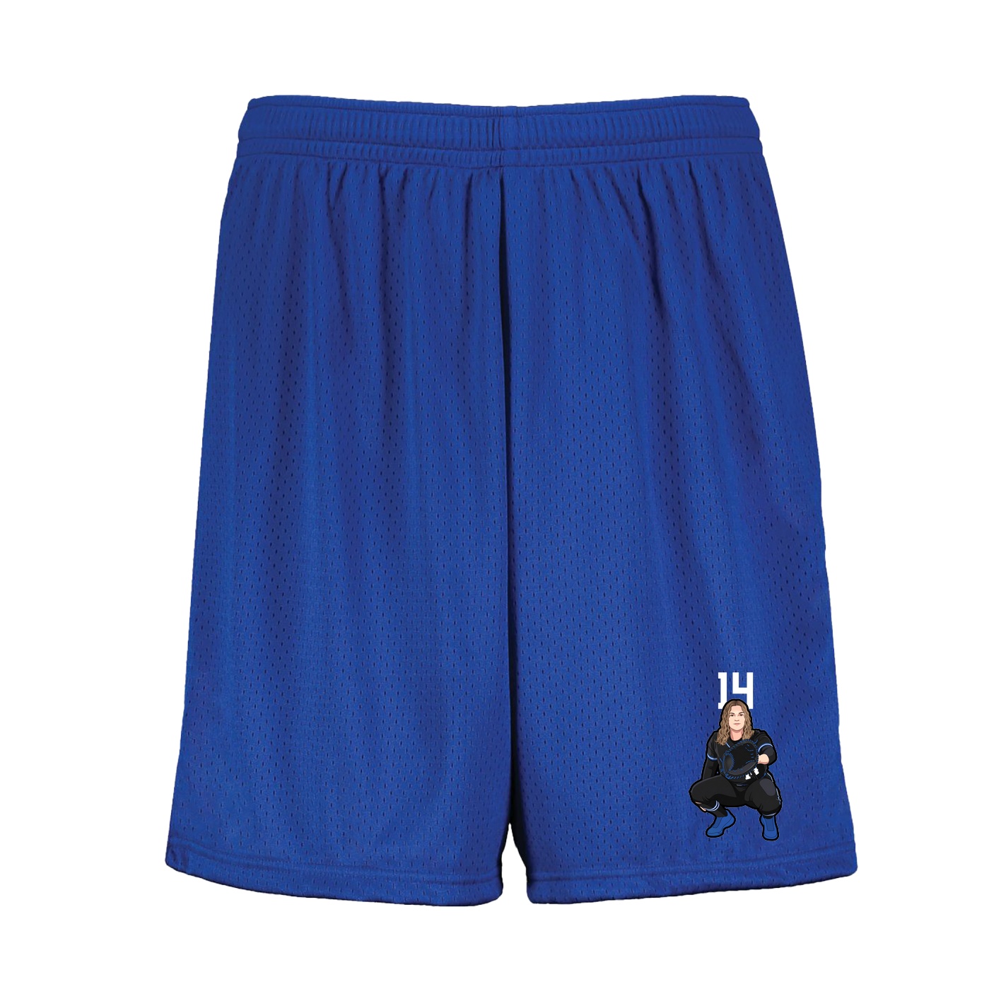Shorts — Number Top in Royal