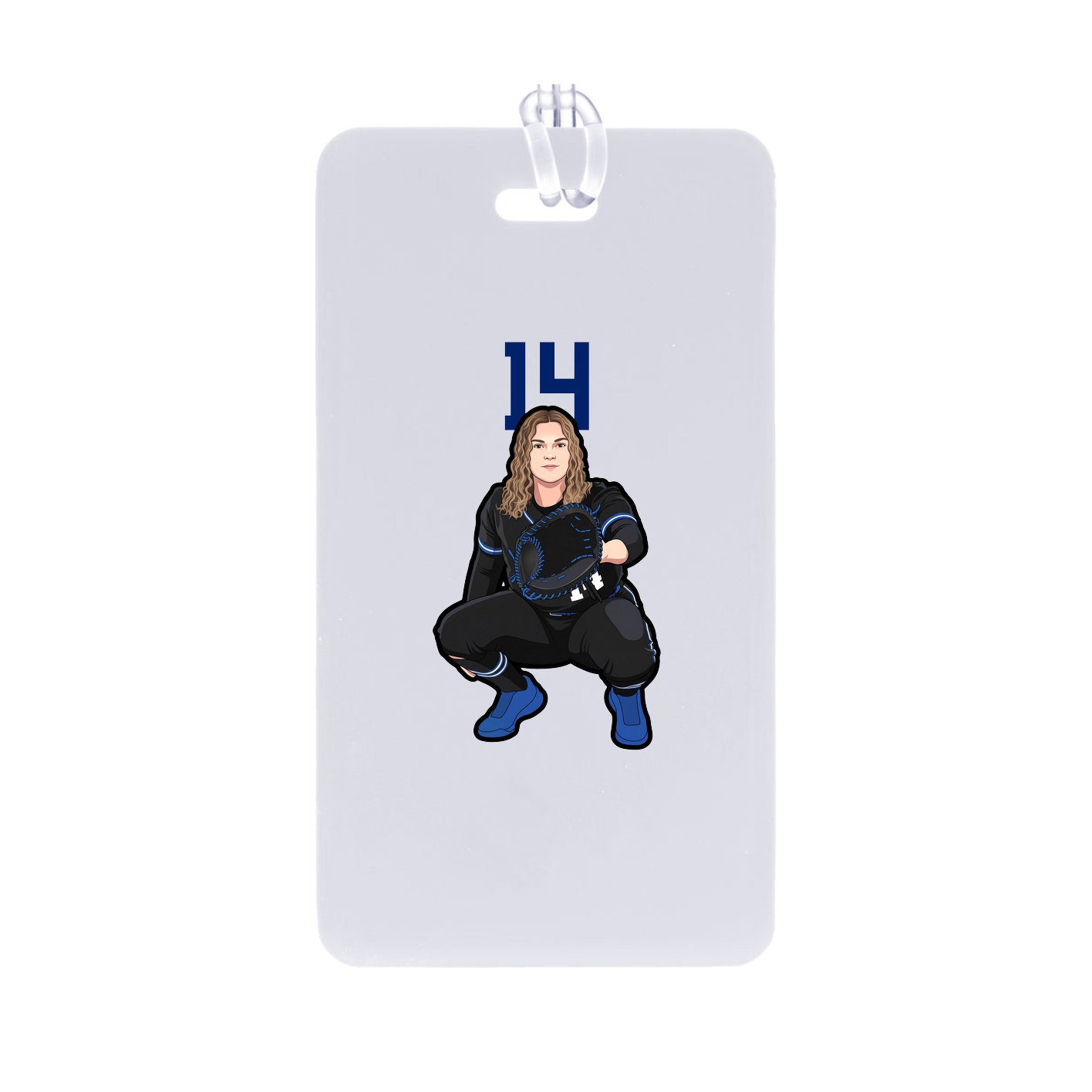 Bag Tag — Number Top in Classic