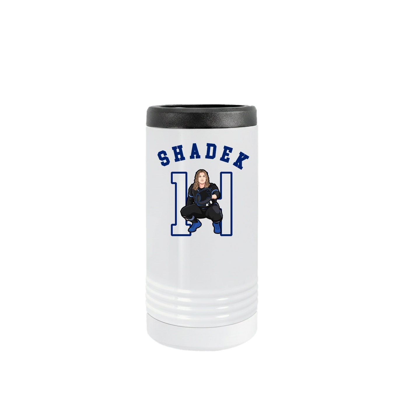 Slim Beverage Holder — Shirsey Arch in White