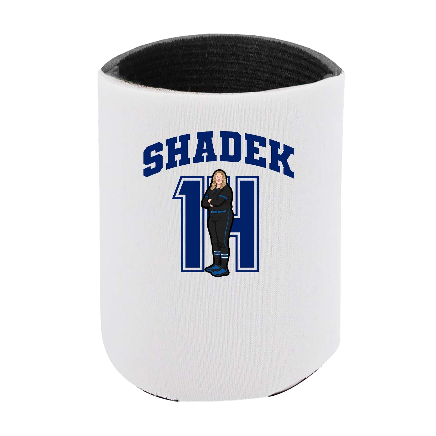 Can Holder — Number in White