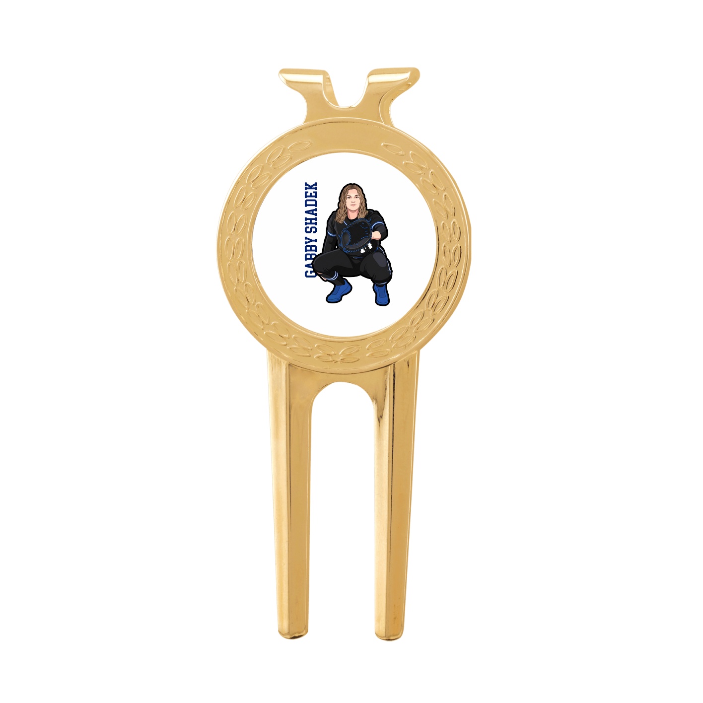 Divot Tool with Ball Marker — Name Vertical in Classic