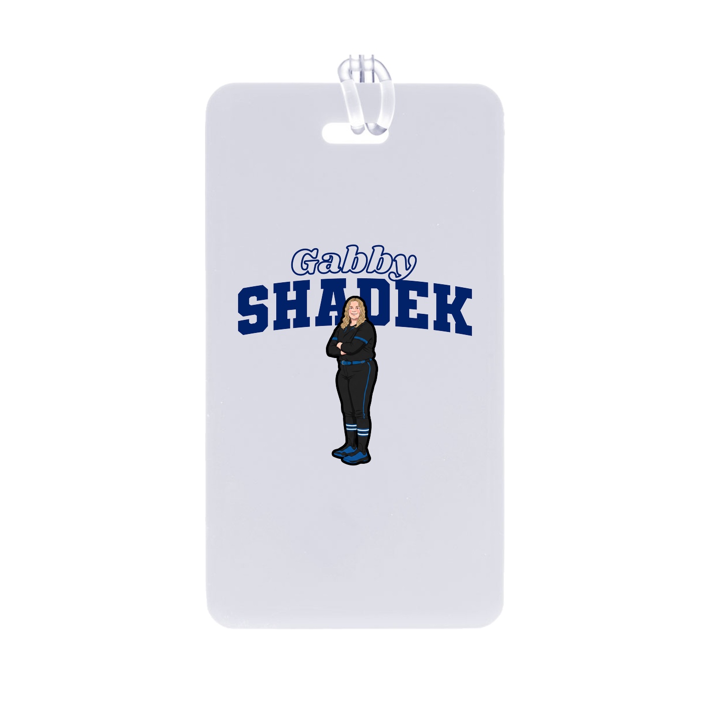 Bag Tag — Name Arch in Classic