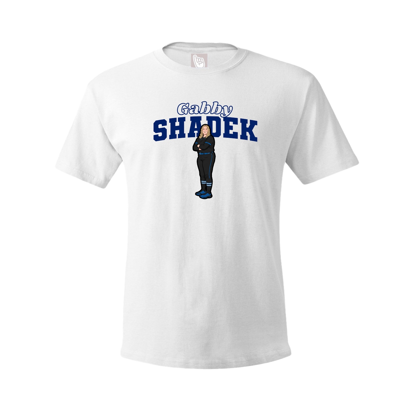 Tee — Name Arch in White
