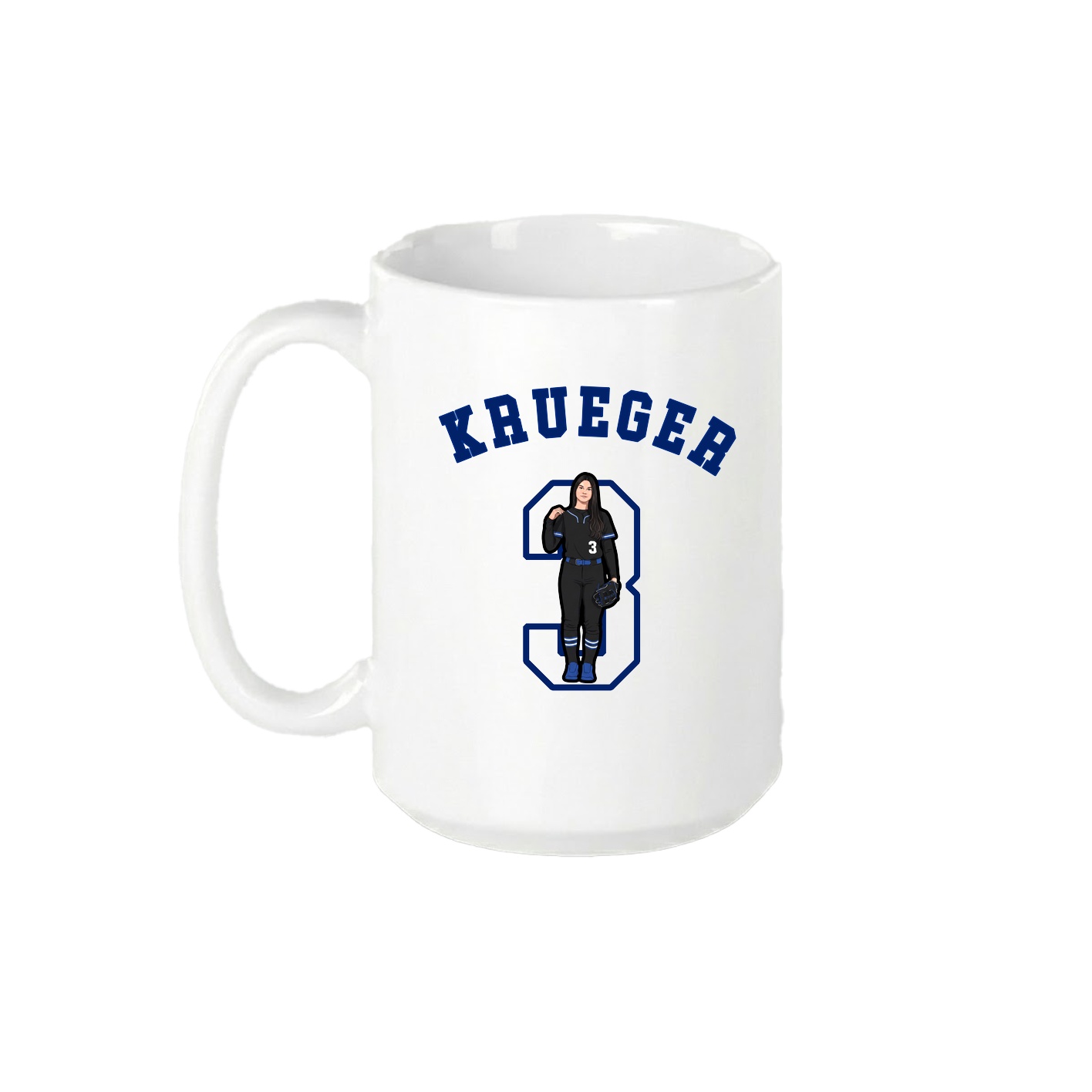 15oz Coffee Mug — Shirsey Arch in White