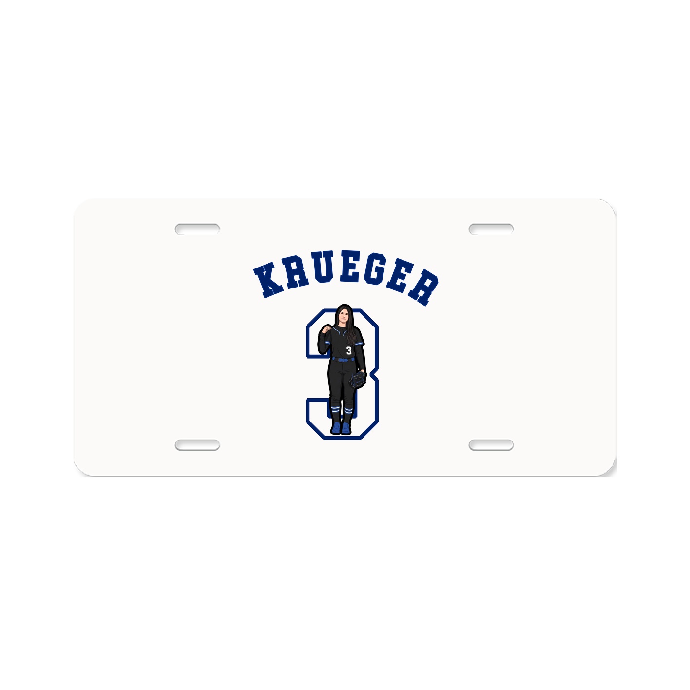 License Plate — Shirsey Arch in Classic
