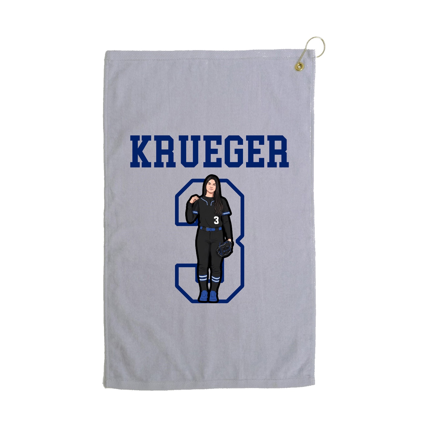 Golf Towel — Shirsey in Grey