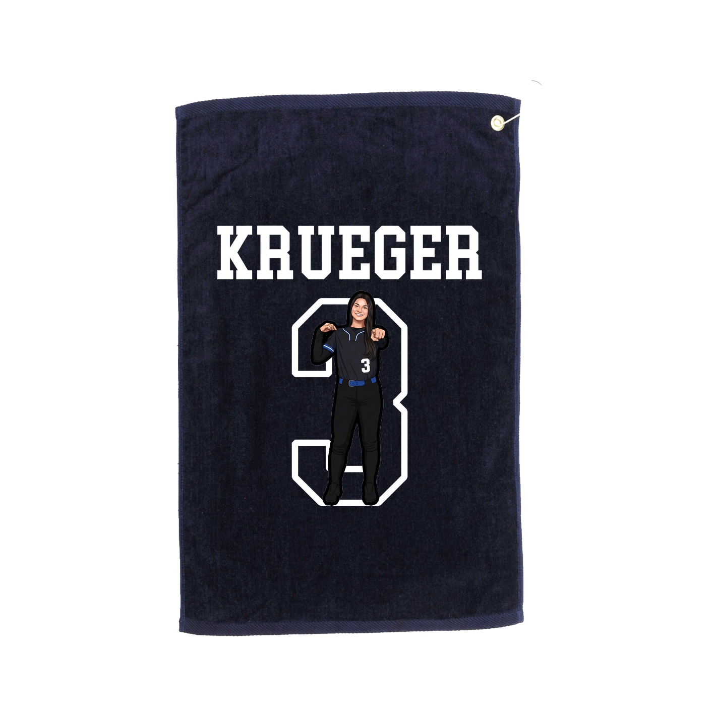 Golf Towel — Shirsey in Navy