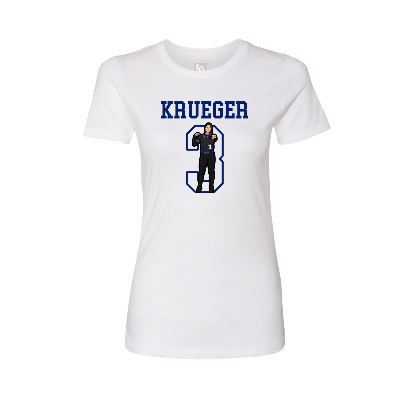 Fitted Women's Tee — Shirsey in White