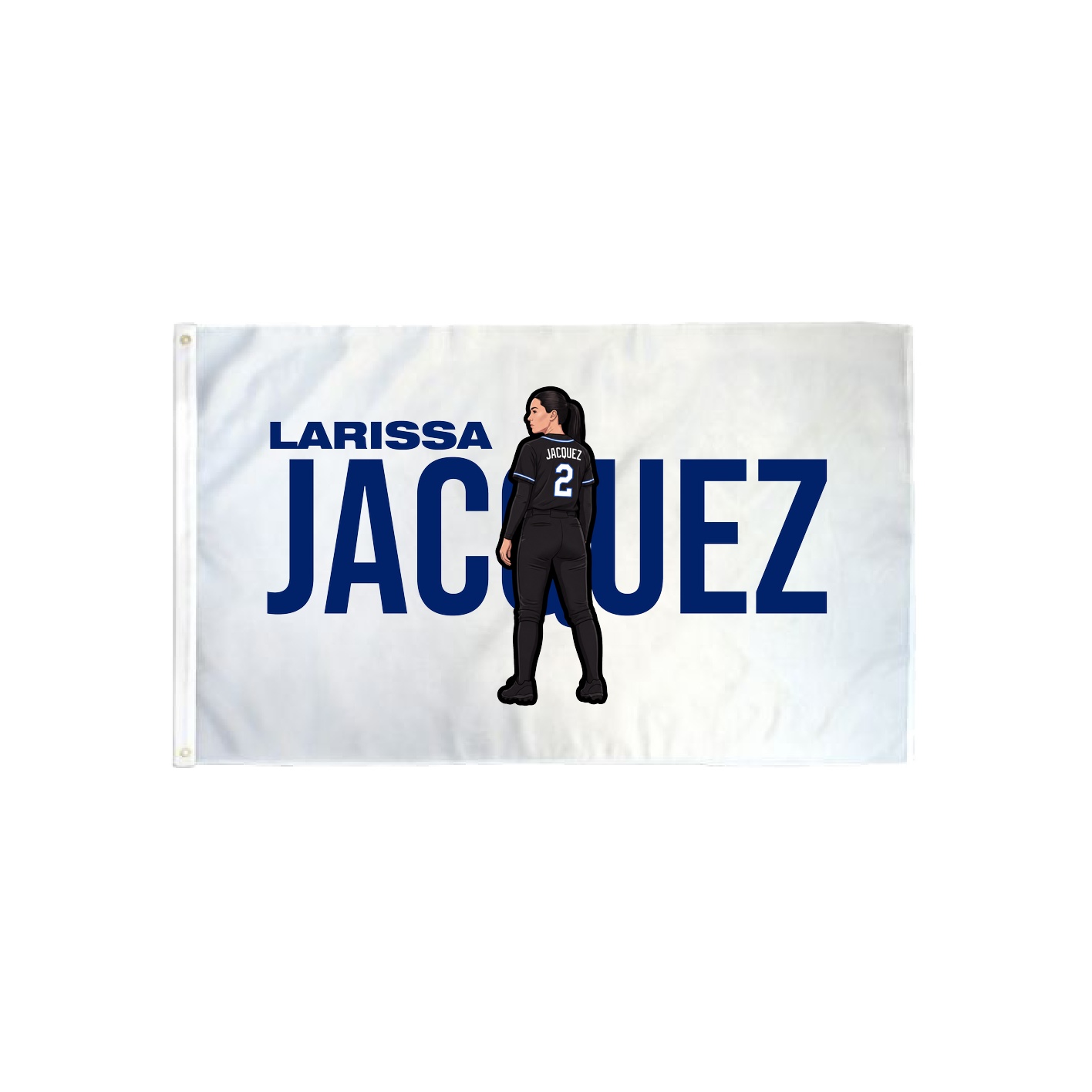 3x5 Flag — Player Name in Classic
