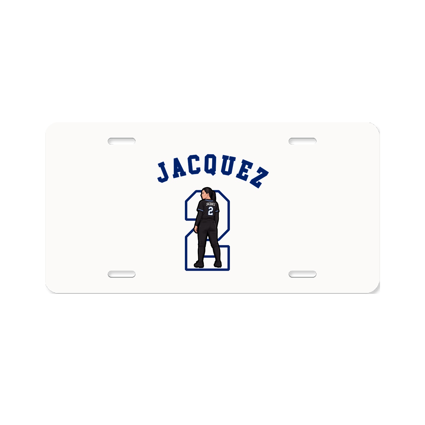 License Plate — Shirsey Arch in Classic