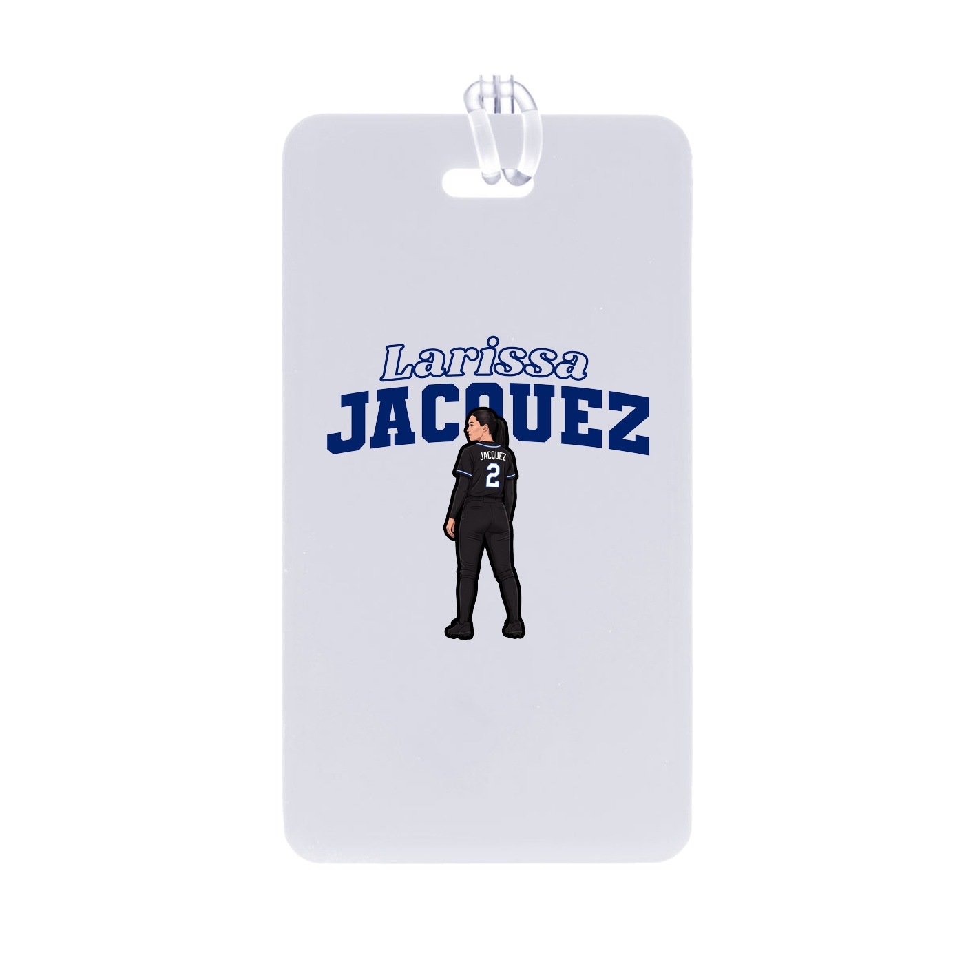 Bag Tag — Name Arch in Classic