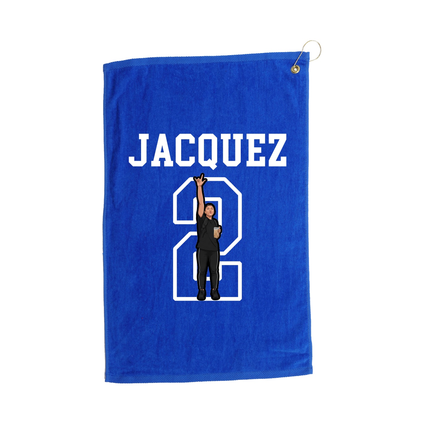 Golf Towel — Shirsey in Royal