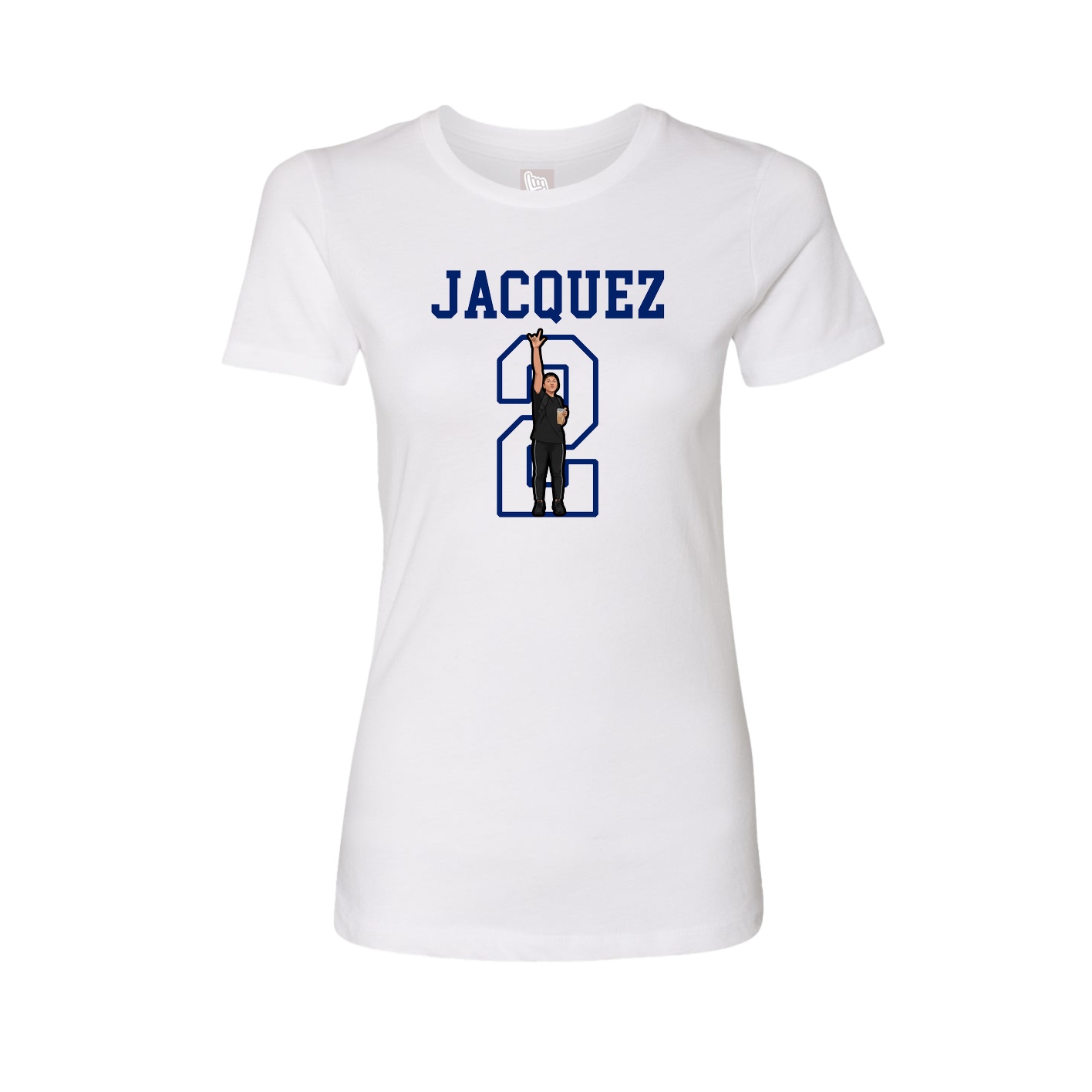 Fitted Women's Tee — Shirsey in White