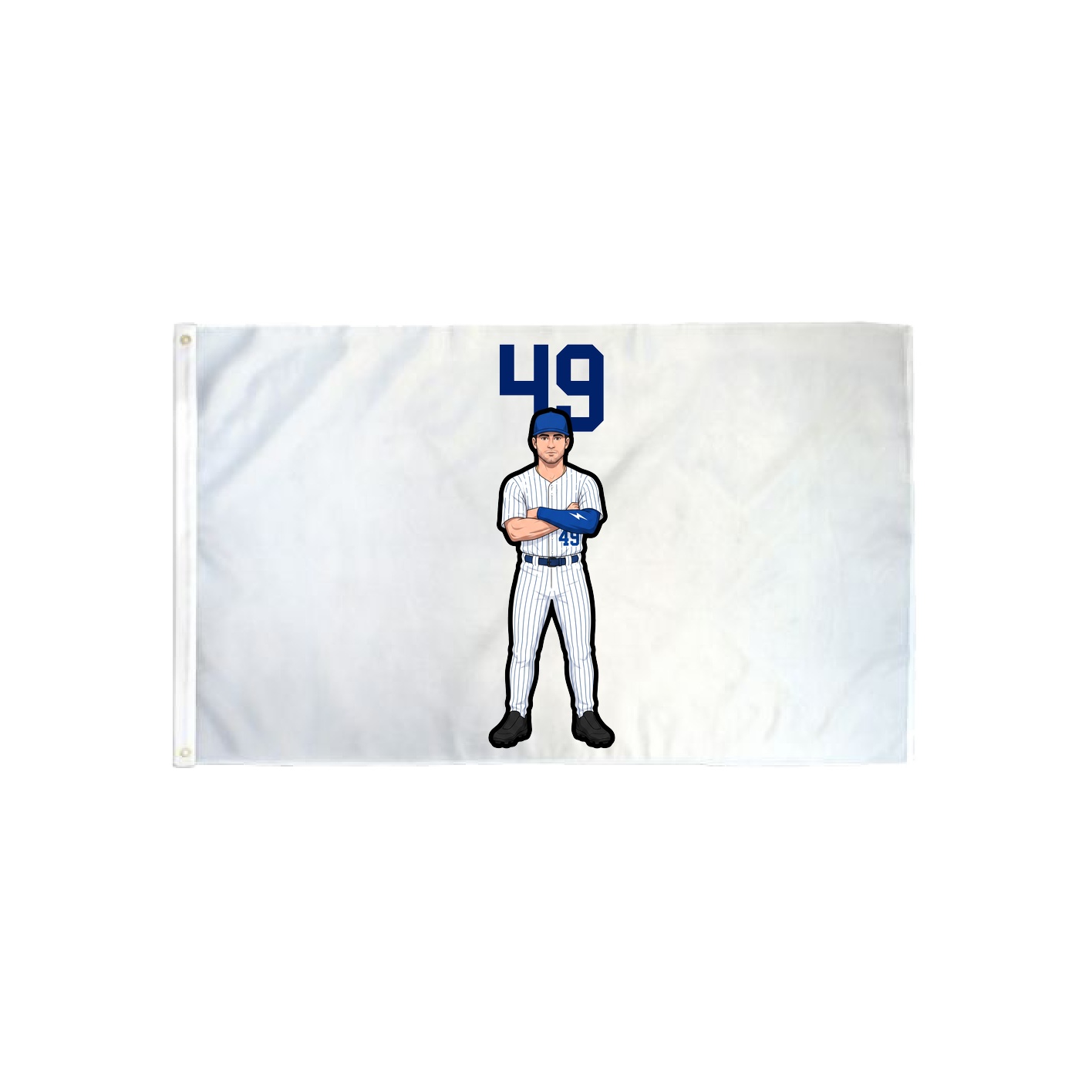 3x5 Flag — Number Top in Classic