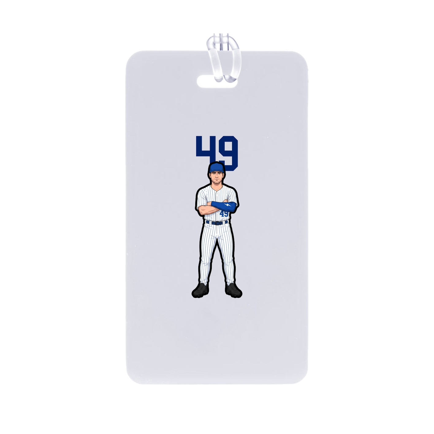 Bag Tag — Number Top in Classic