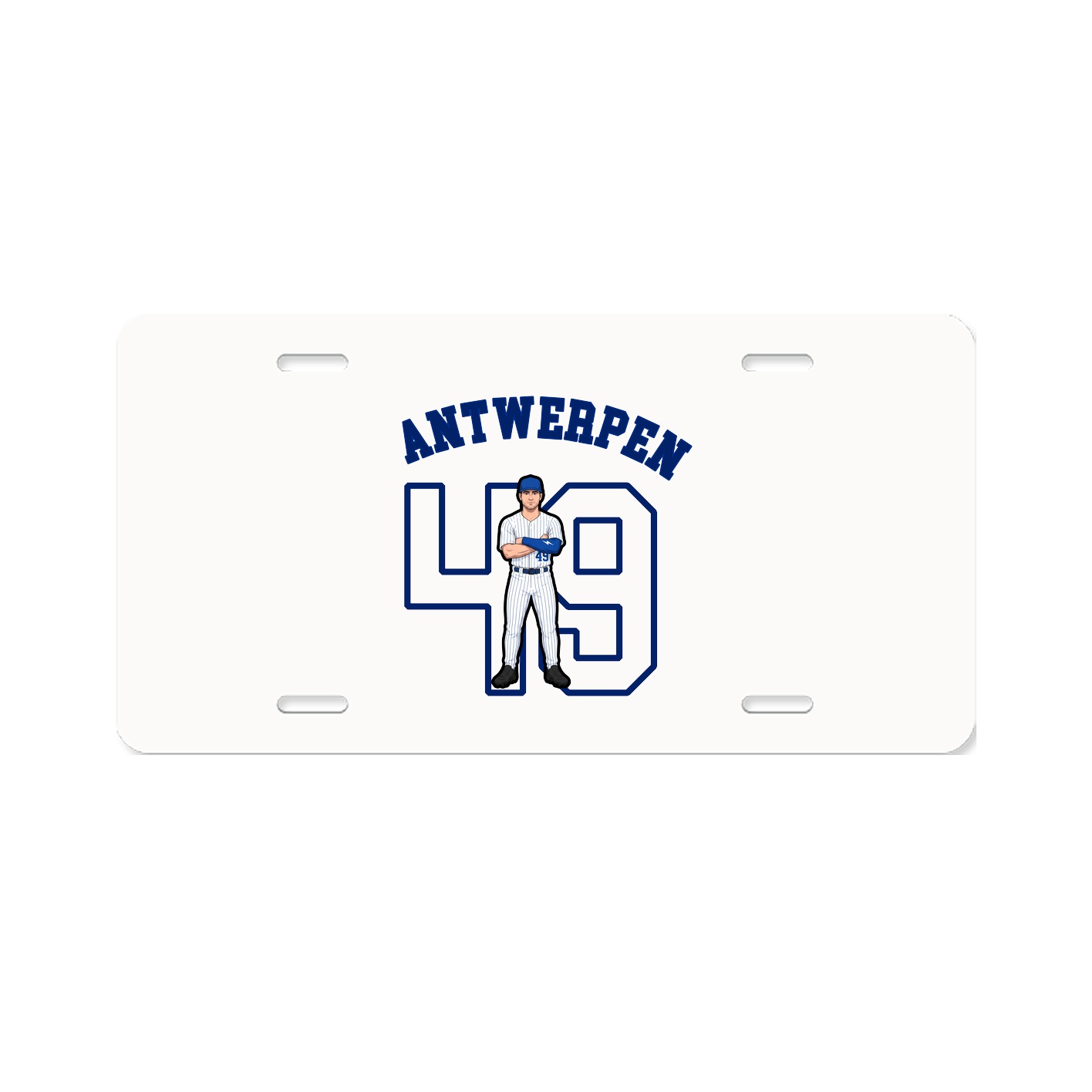 License Plate — Shirsey Arch in Classic