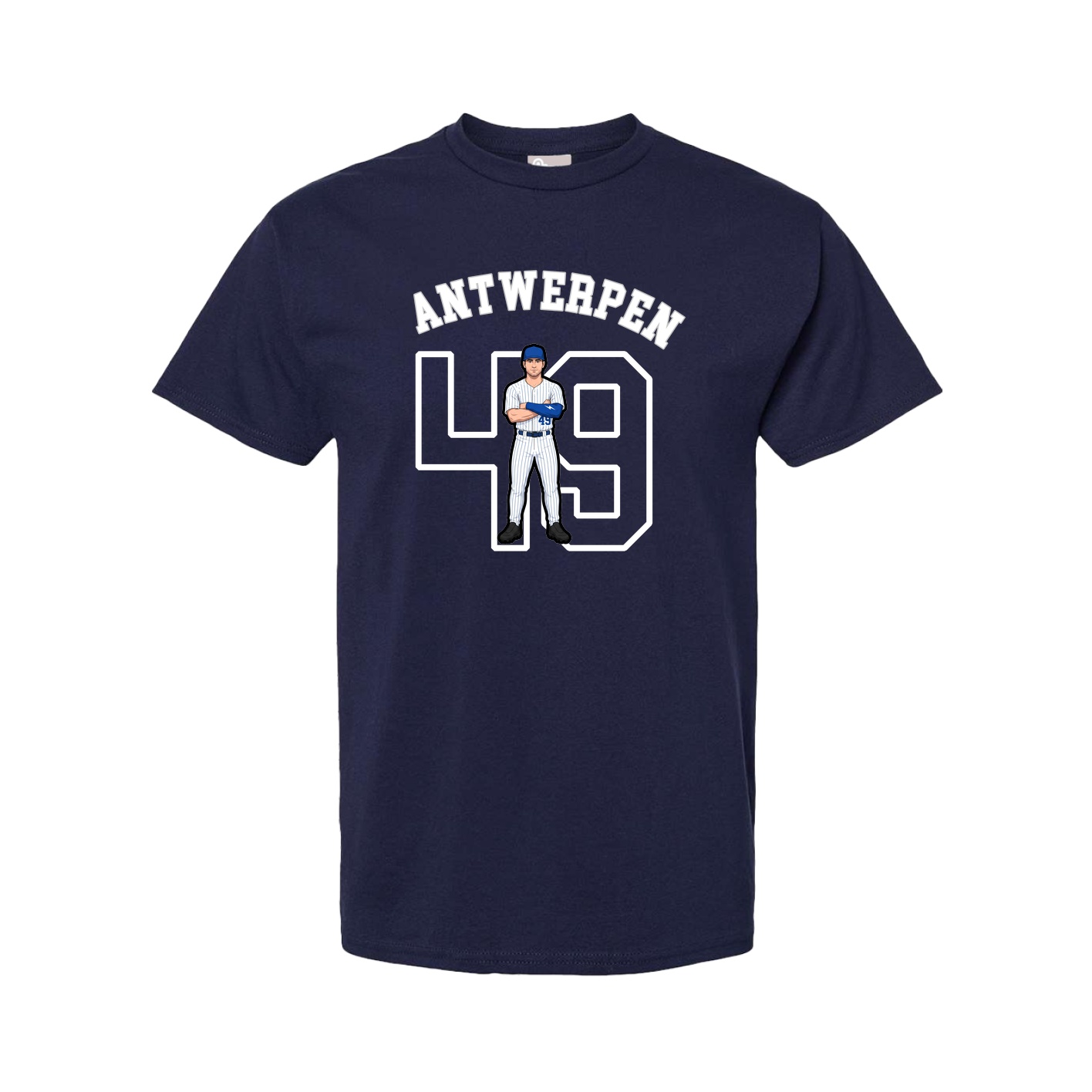 Youth Tee — Shirsey Arch in Navy