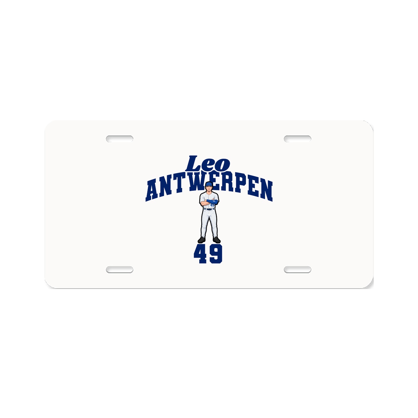 License Plate — Signature Arch in Classic