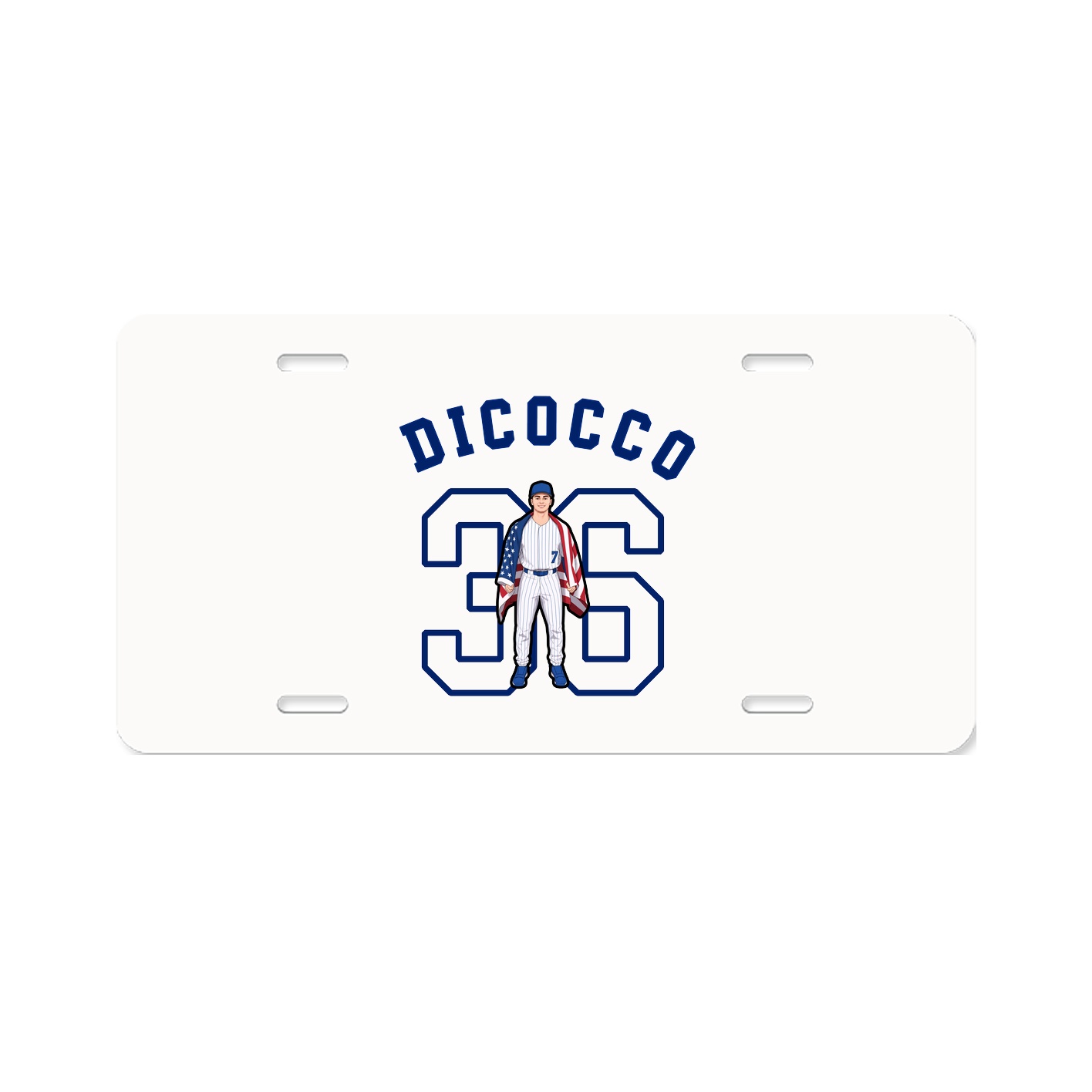 License Plate — Shirsey Arch in Classic