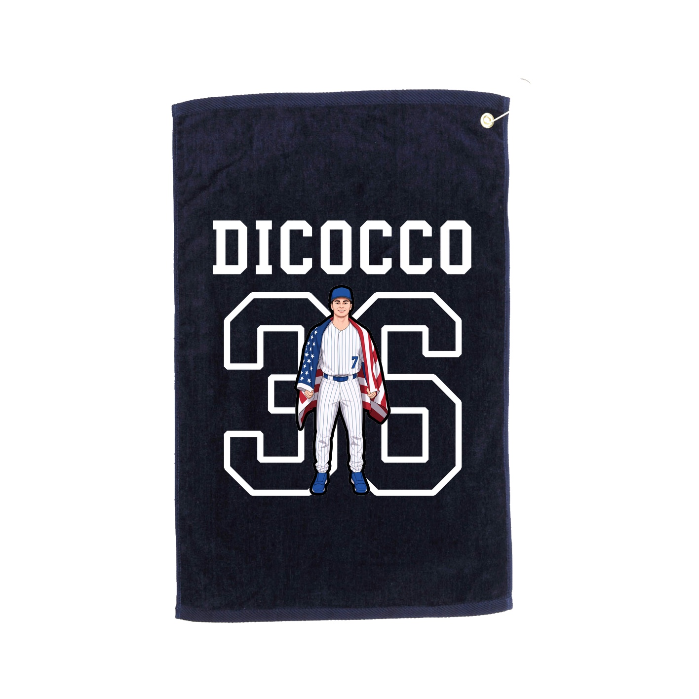 Golf Towel — Shirsey in Navy