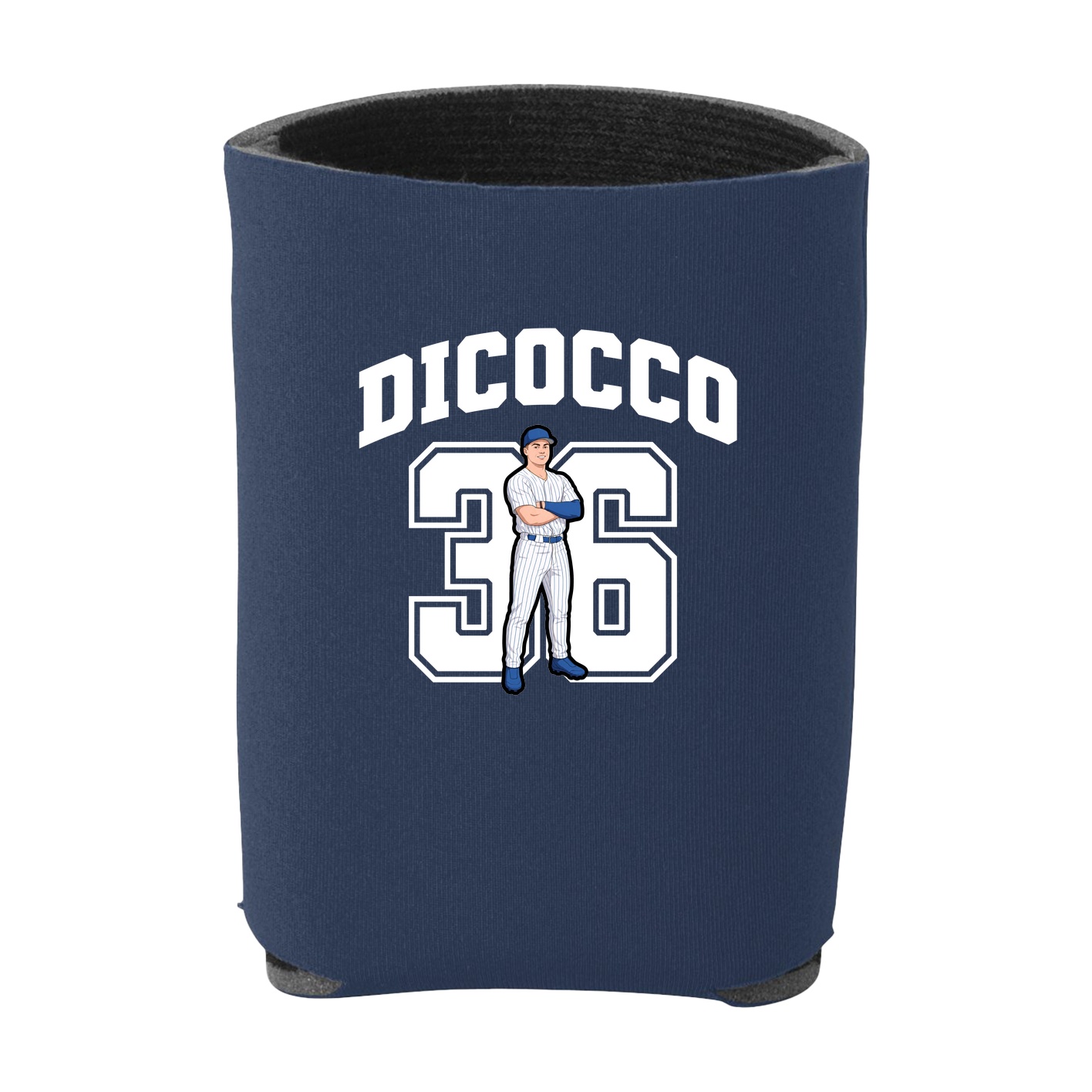 Can Holder — Number in Navy