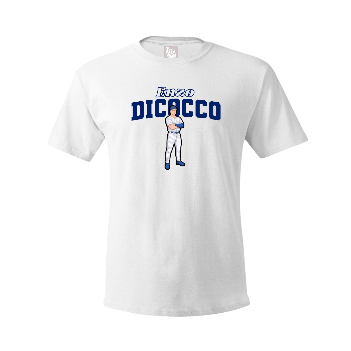 Tee — Name Arch in White
