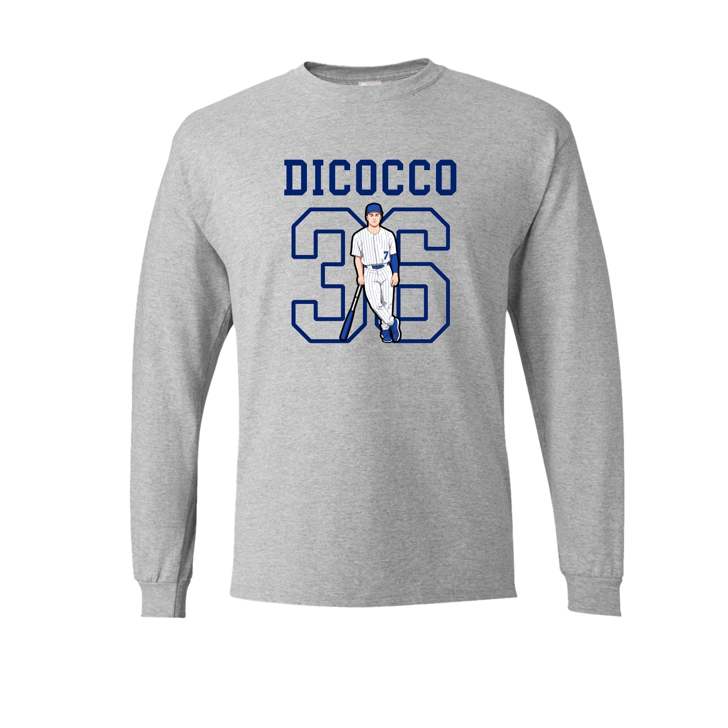 Long Sleeve Tee — Shirsey in Grey
