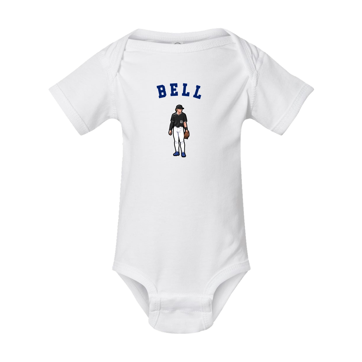 Baby Onesie — Shirsey Arch in White