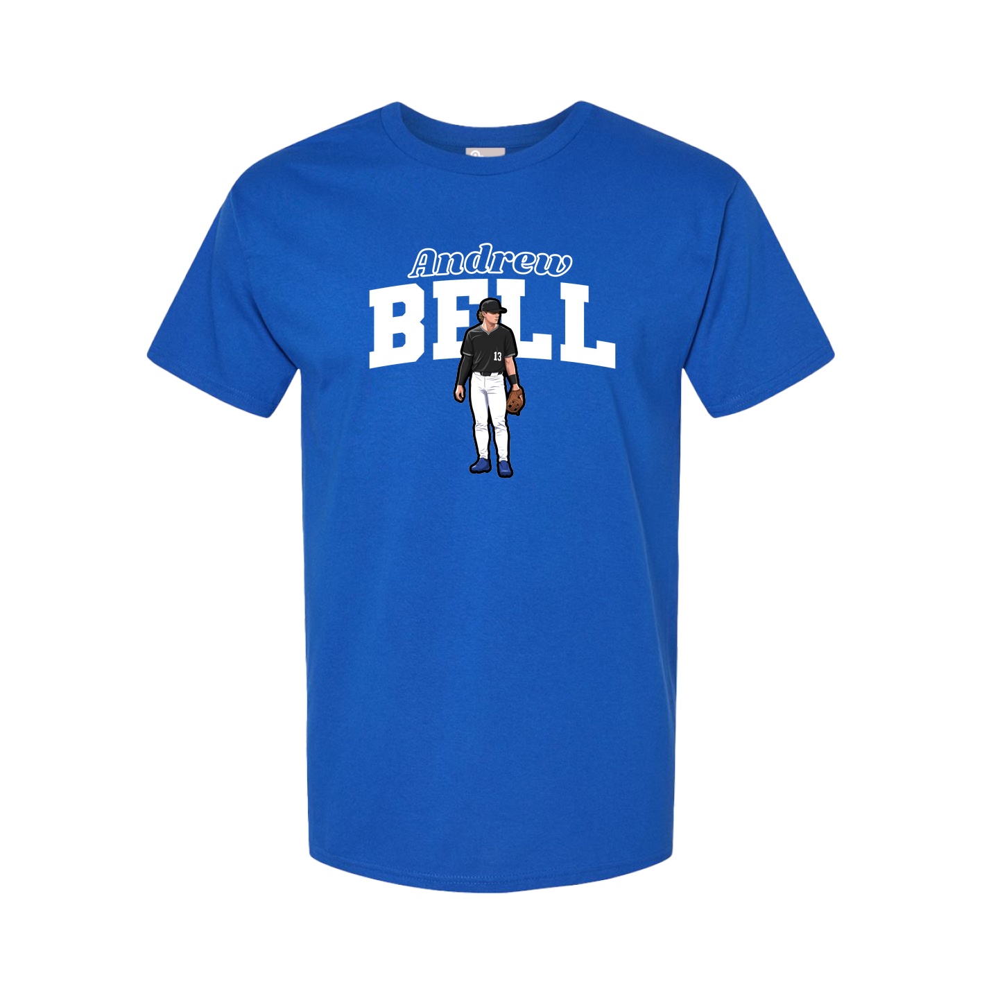 Tee — Name Arch in Royal