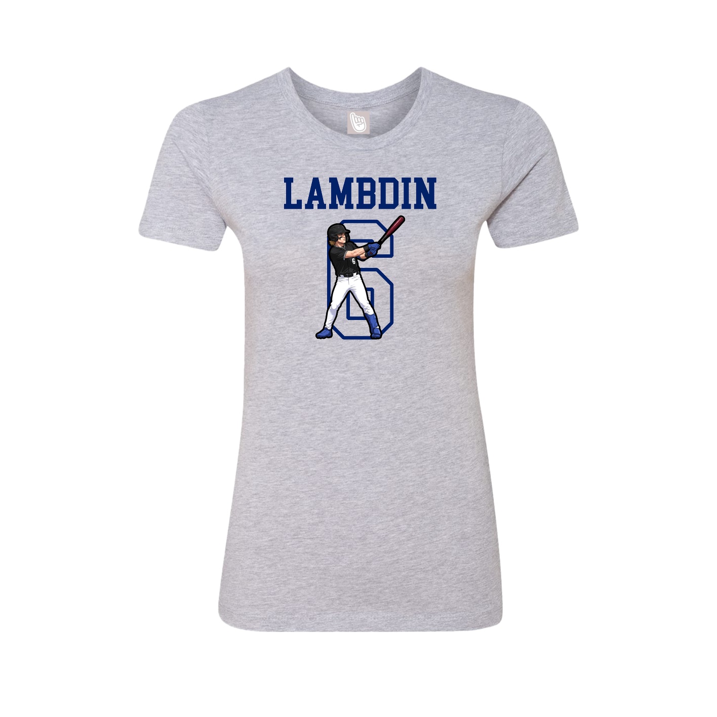 Fitted Women's Tee — Shirsey in Grey