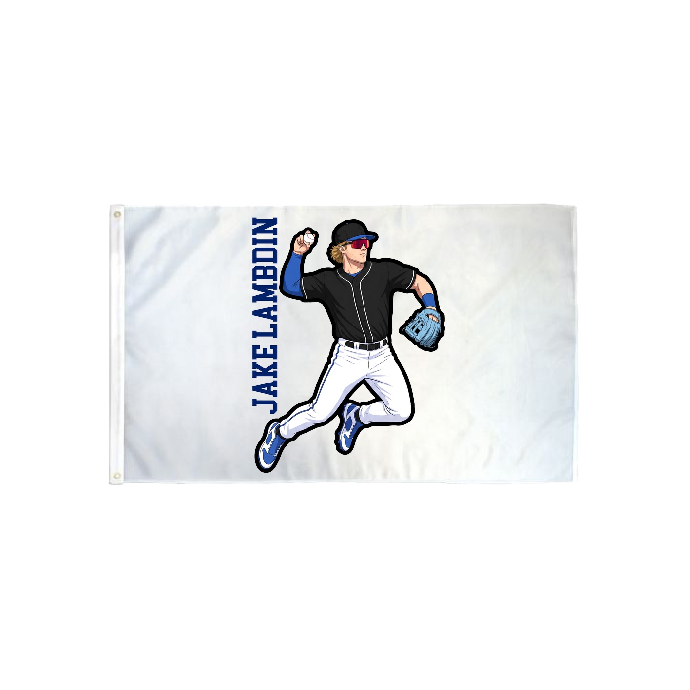 3x5 Flag — Name Vertical in Classic