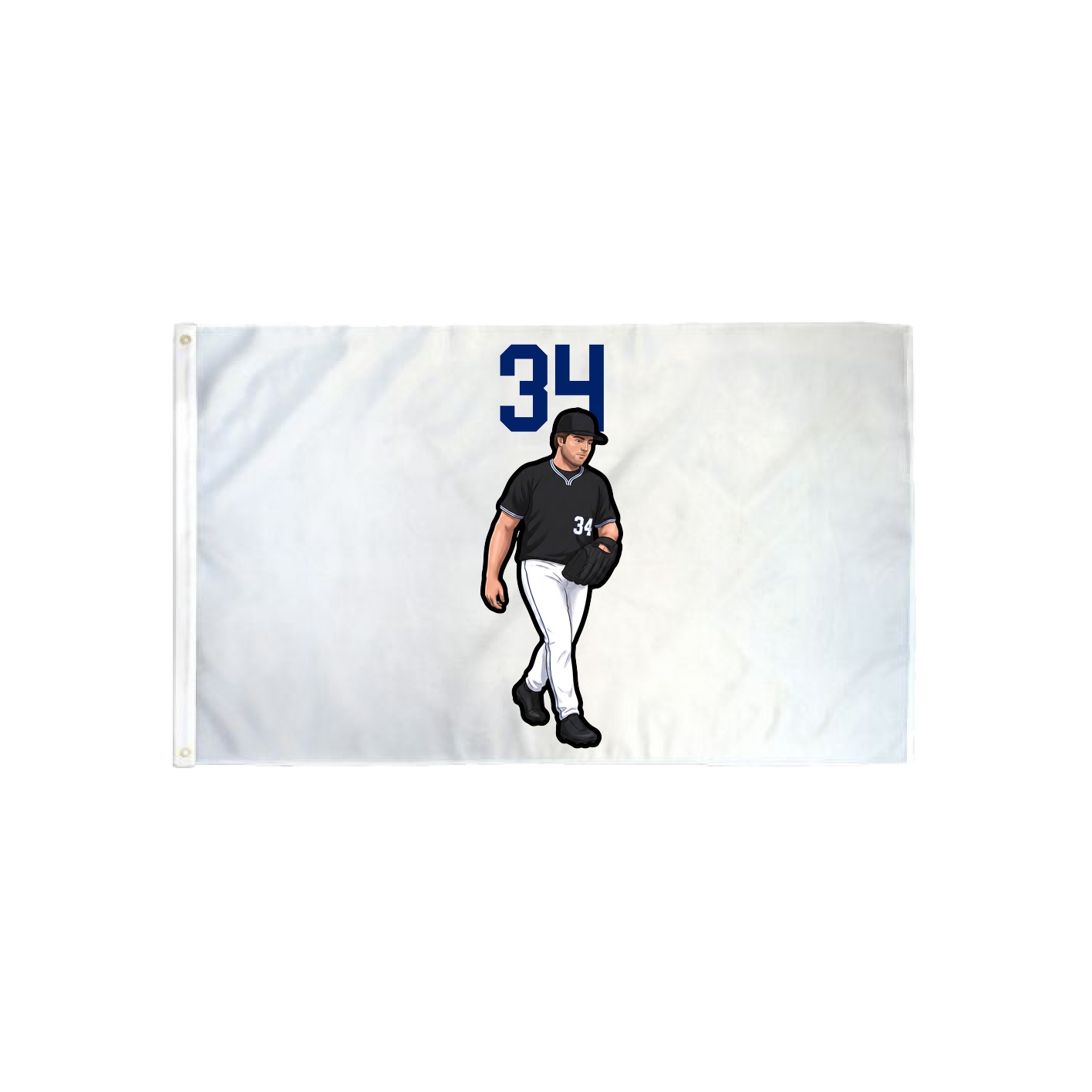 3x5 Flag — Number Top in Classic