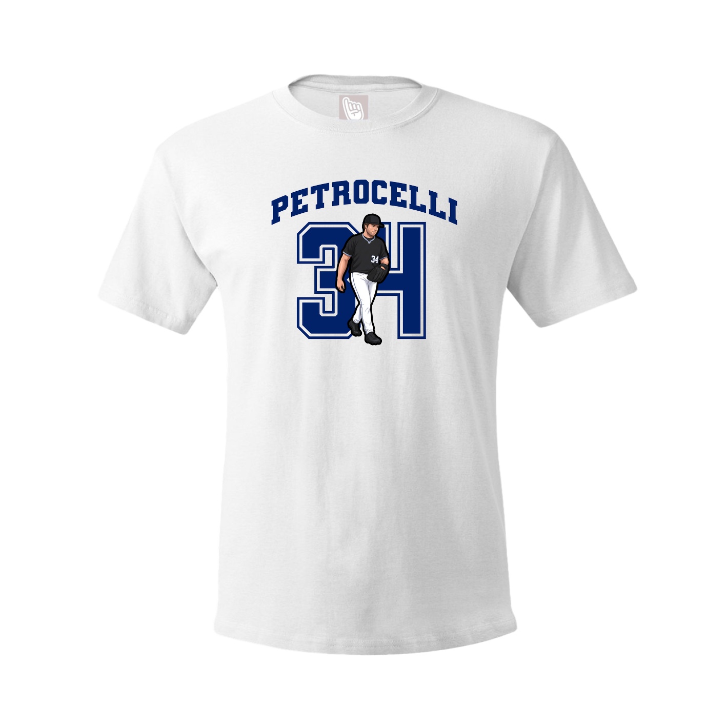 Tee — Number in White