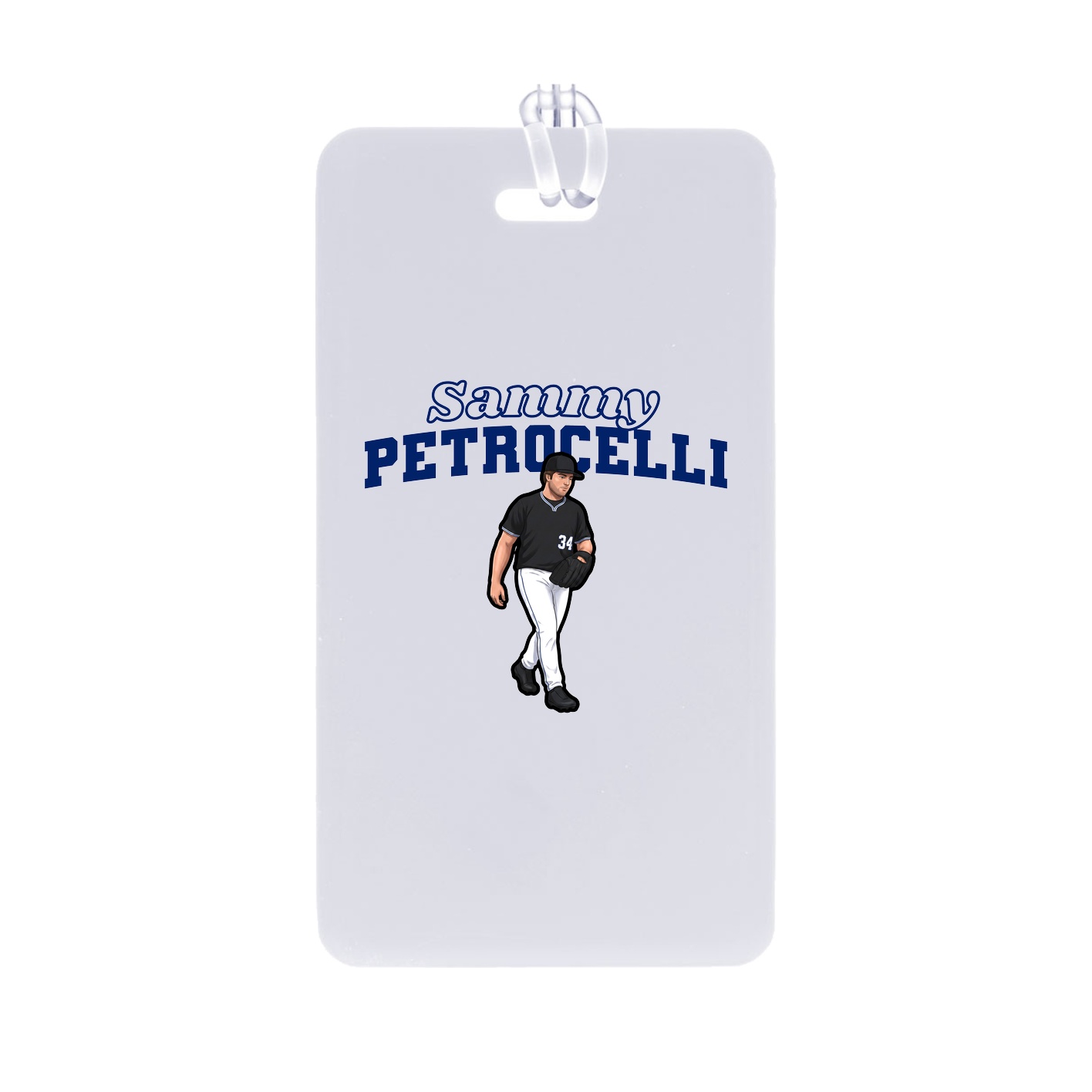 Bag Tag — Name Arch in Classic