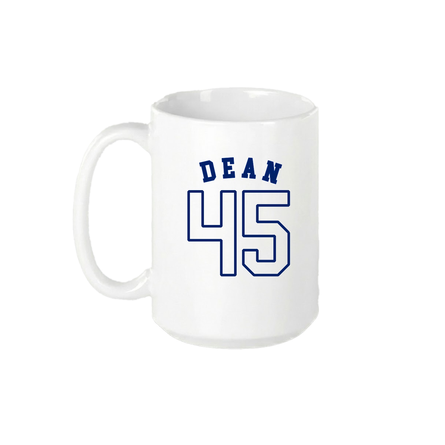 15oz Coffee Mug — Shirsey Arch in White