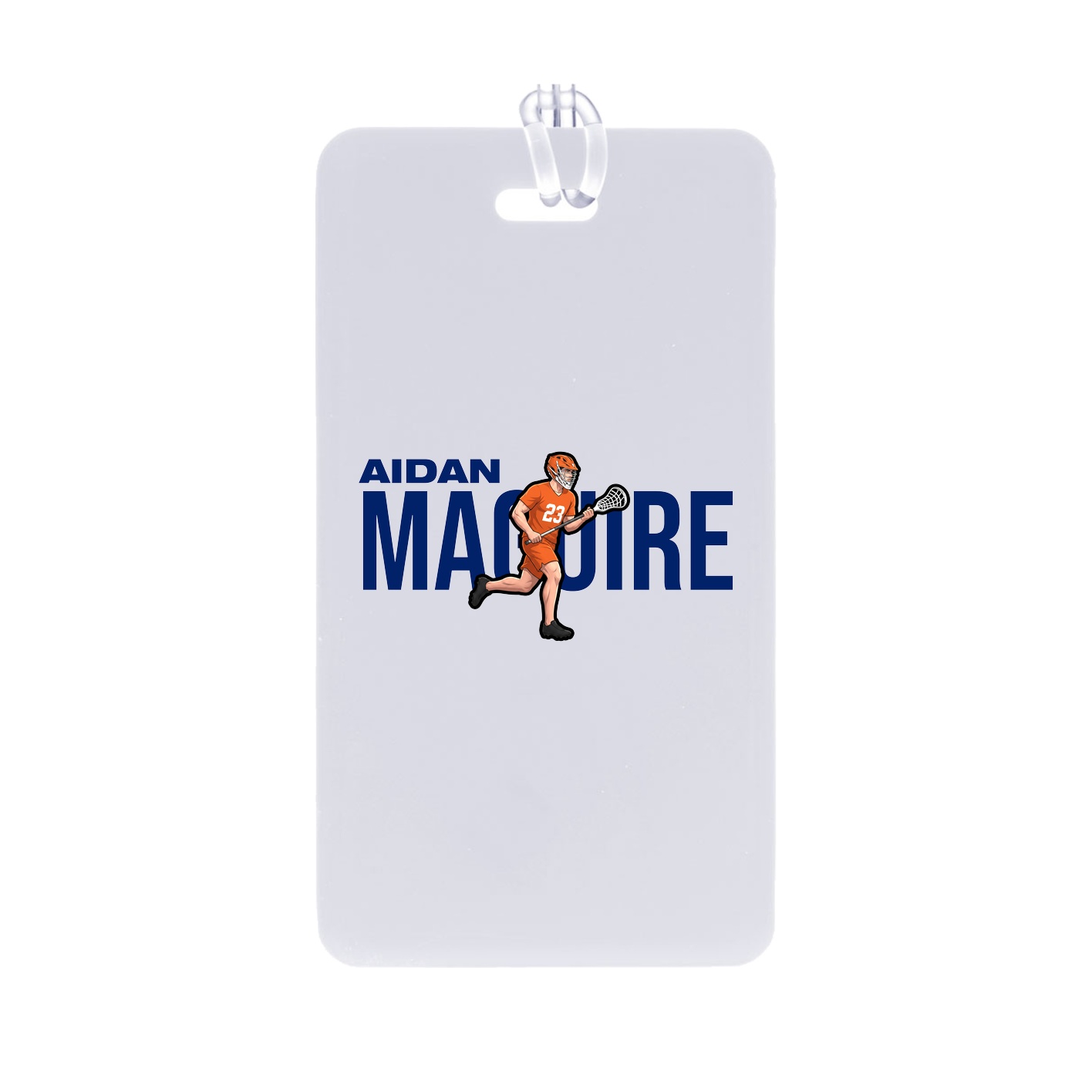 Bag Tag — Player Name in Classic