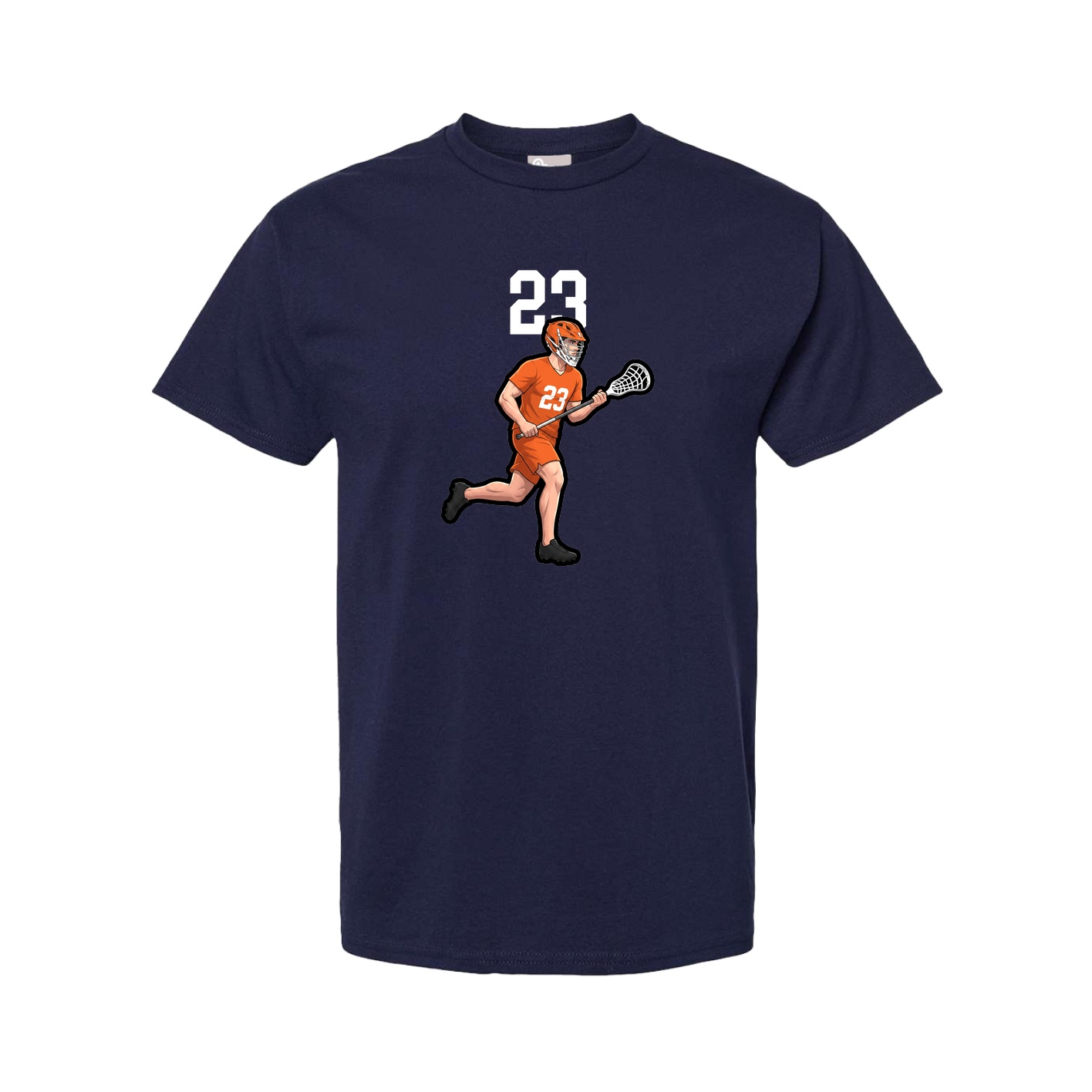 Tee — Number Top in Navy