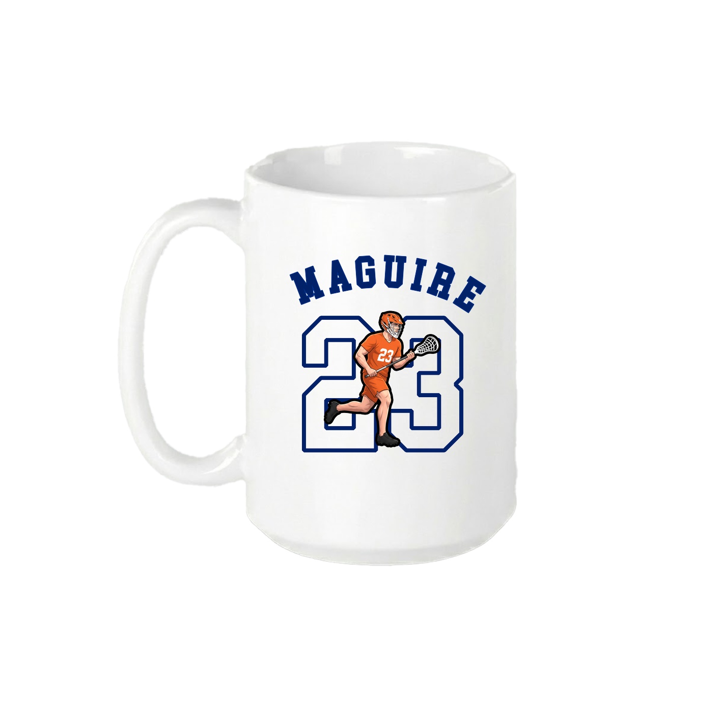 15oz Coffee Mug — Shirsey Arch in White