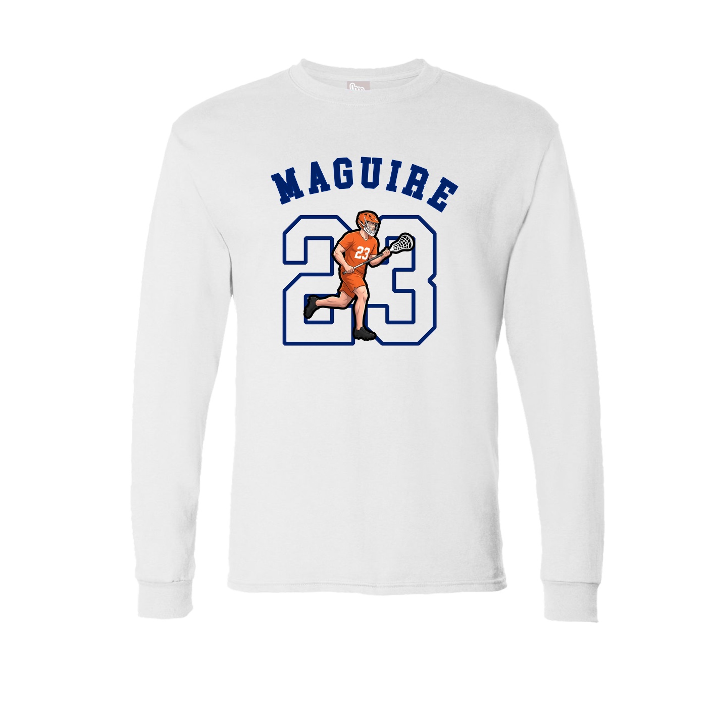 Long Sleeve Tee — Shirsey Arch in White