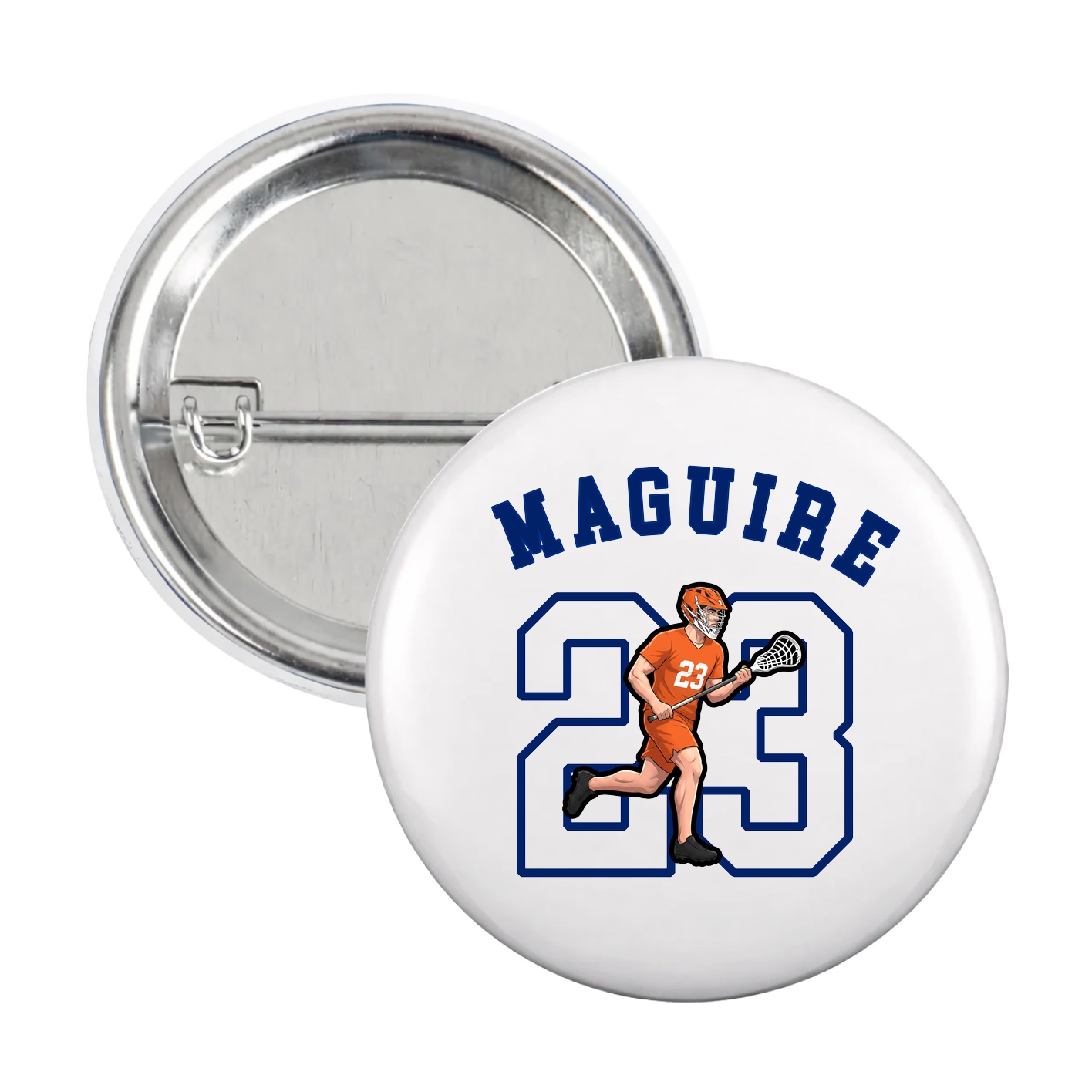 Game Day Button — Shirsey Arch in White