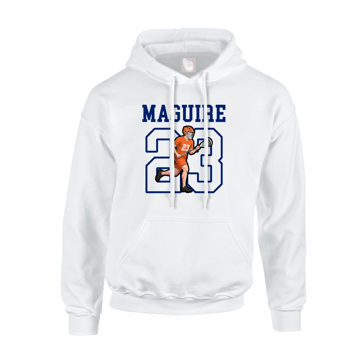 Youth Hoodie — Shirsey in White