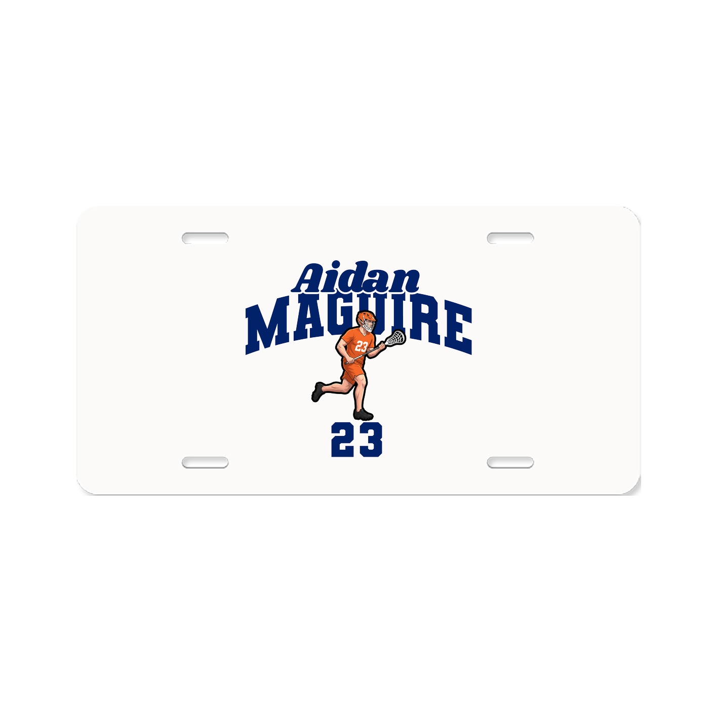 License Plate — Signature Arch in Classic
