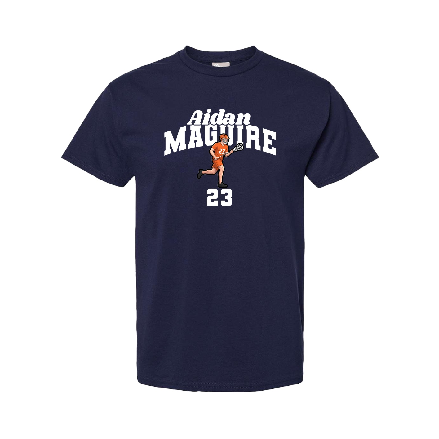 Youth Tee — Signature Arch in Navy