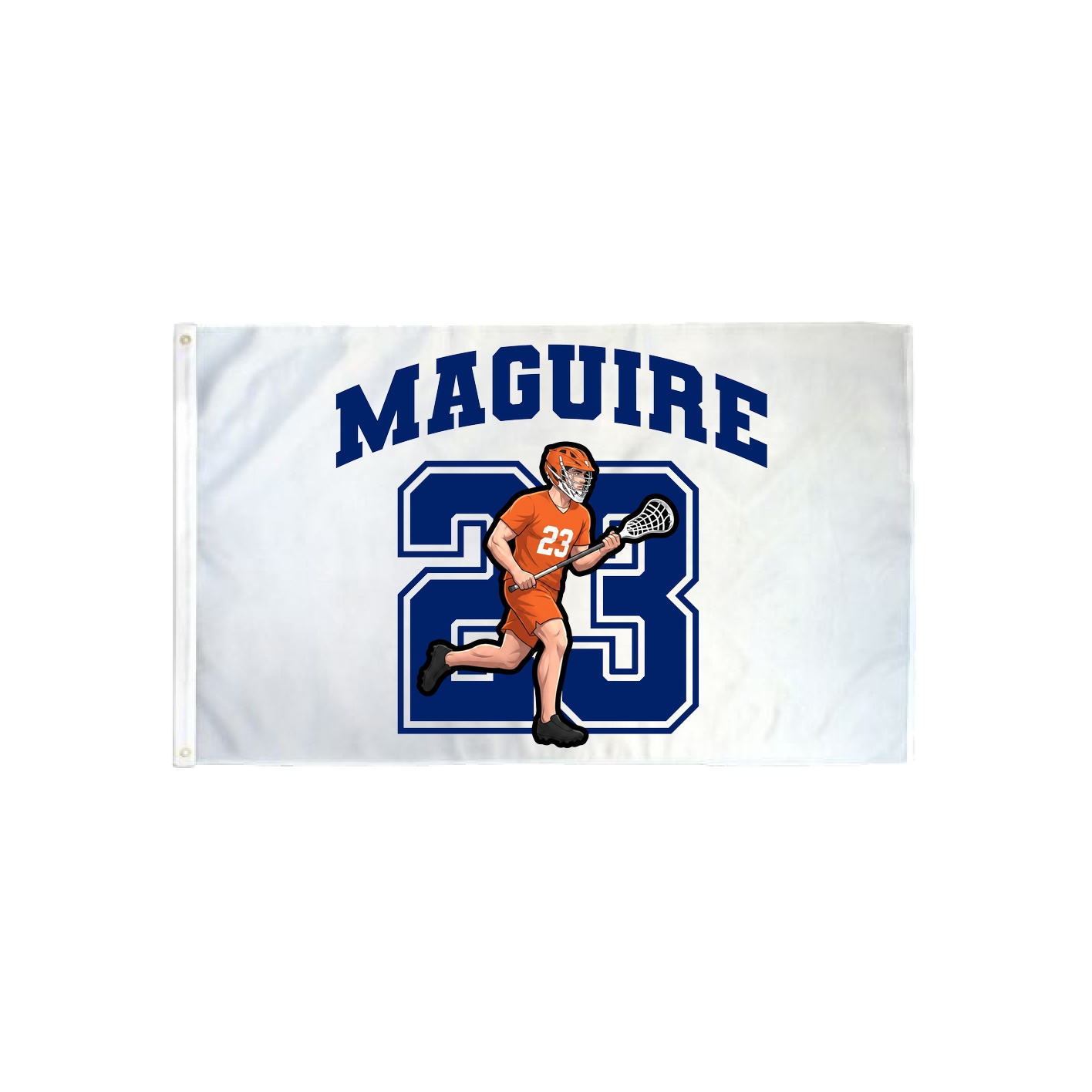 3x5 Flag — Number in Classic