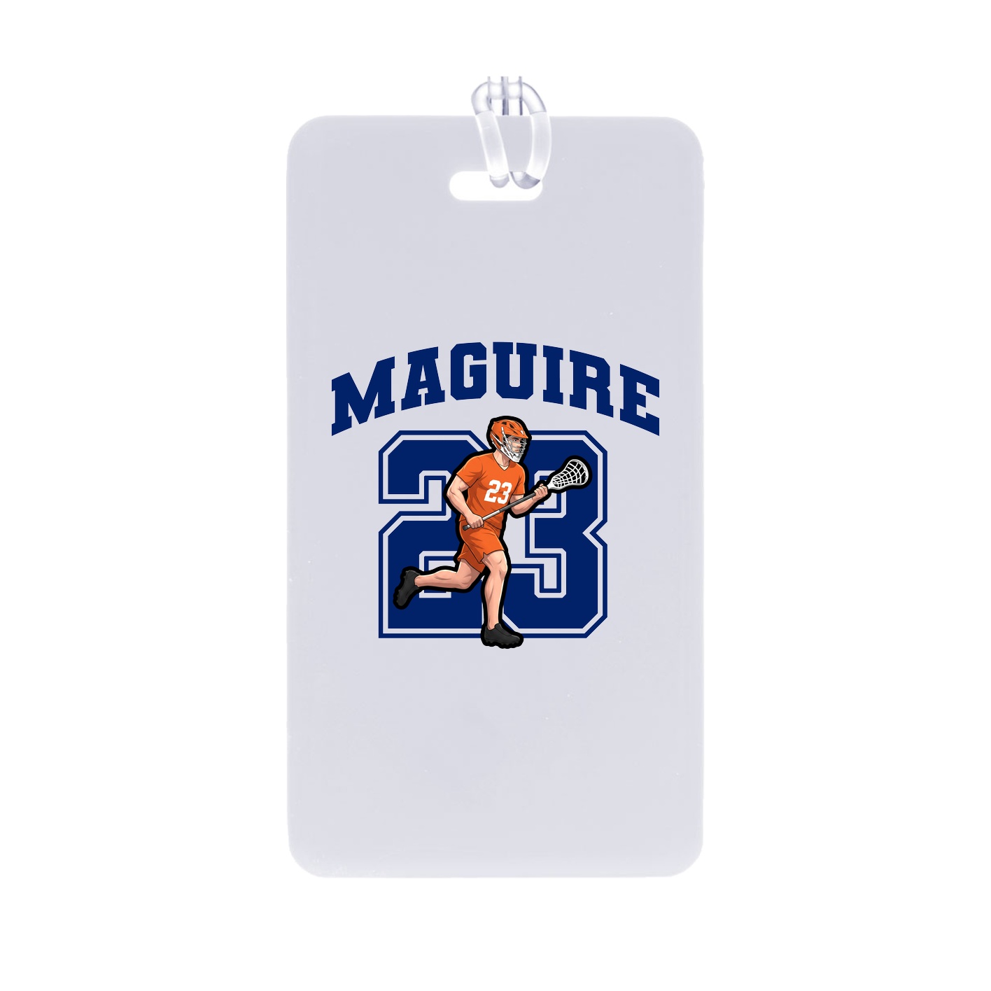 Bag Tag — Number in Classic